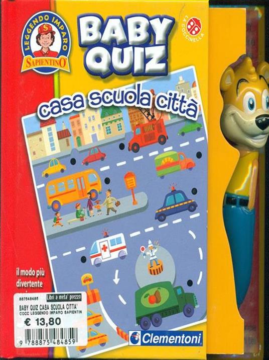 Baby quiz Casa scuola città - copertina