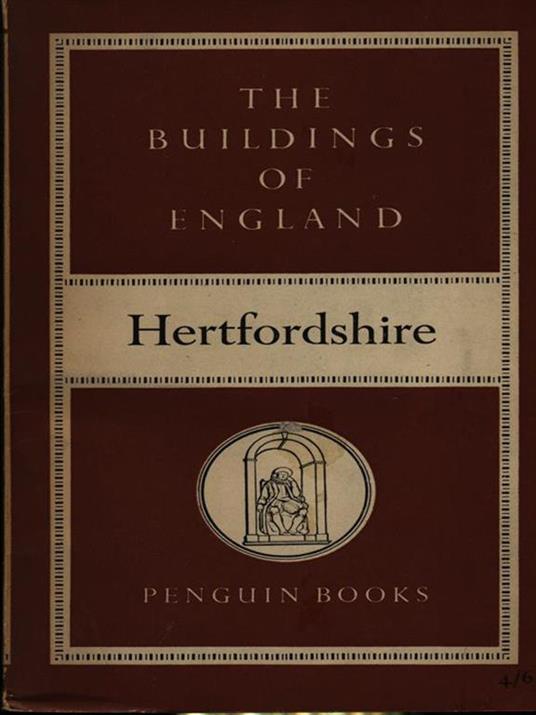 Hertfordshire - Nikolaus Pevsner - copertina