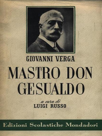 Mastro Don Gesualdo - Giovanni Verga - copertina
