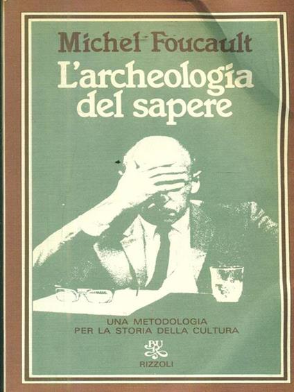 L' archeologia del sapere - Michel Foucault - copertina