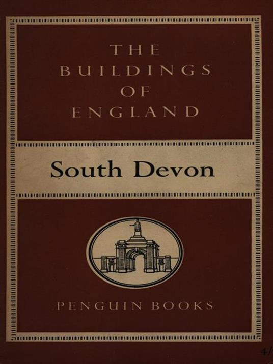 South Devon - Nikolaus Pevsner - copertina