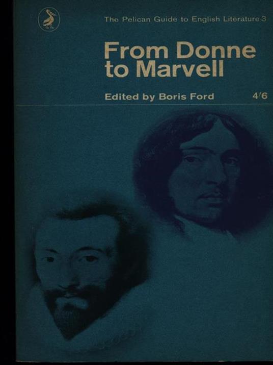 From Donne to Marvell - Boris Ford - copertina