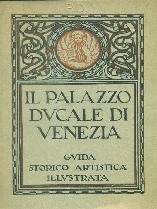 Il palazzo ducale di Venezia - Max Ongaro - copertina