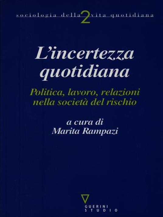 L' incertezza quotidiana - Marita Rampazi - copertina