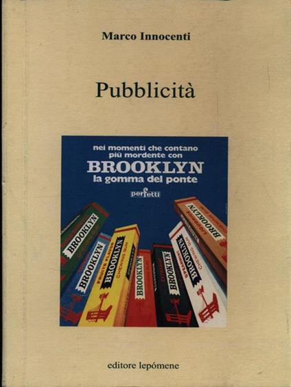 Pubblicità - Marco Innocenti - copertina