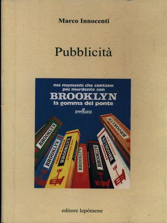 Pubblicità - Marco Innocenti - copertina