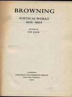 Browning. Poetical works 1833-1864