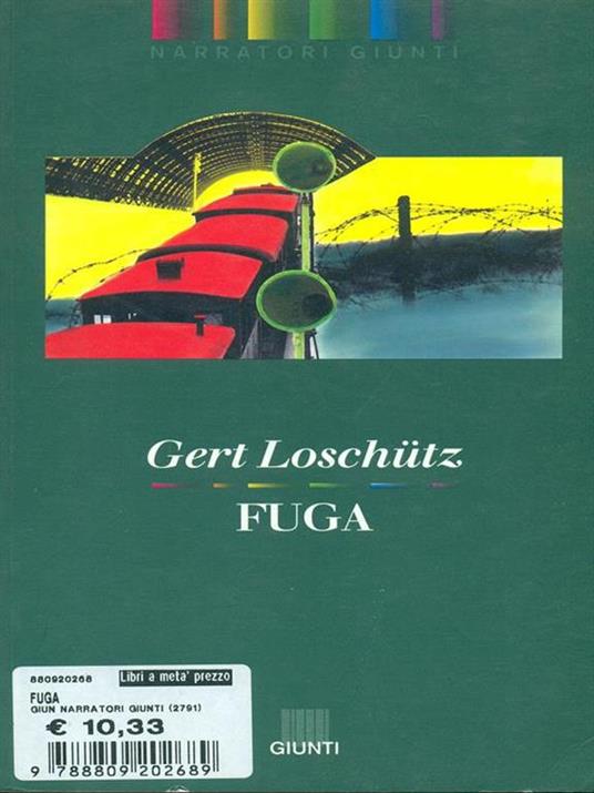 Fuga - Gert Loschütz - copertina