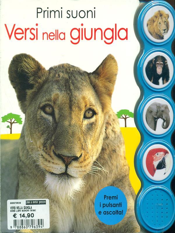 Versi nella giungla. Libro sonoro