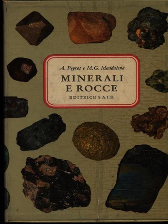 Minerali e rocce - Ada Peyrot - copertina