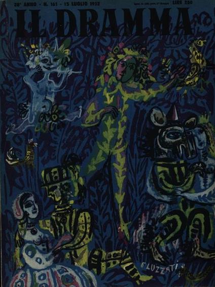Il Dramma N. 161 / 15 Luglio 1952 - copertina