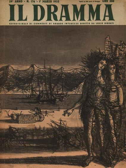 Il Dramma N. 176 / 1 Marzo 1953 - copertina
