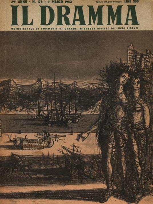 Il Dramma N. 176 / 1 Marzo 1953 - copertina