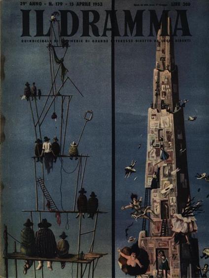 Il Dramma N. 179 / 15 Aprile 1953 - copertina