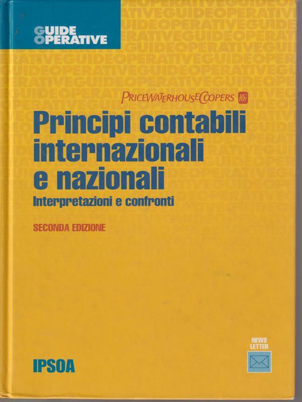 Principi contabili internazionali e nazionali
