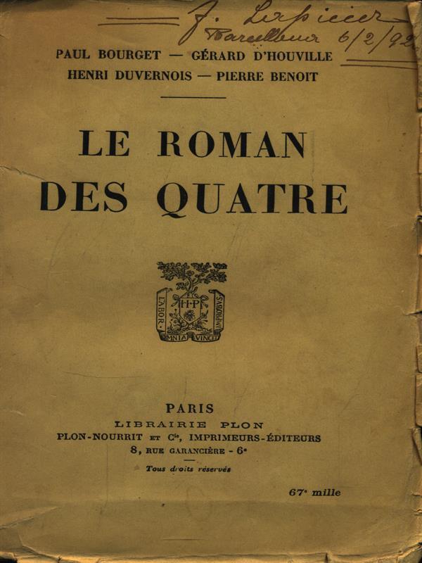Le roman des quatre