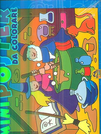 Mini Poster da Colorare. Blu - copertina