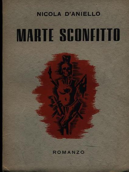 Marte sconfitto - Nicola D'Aniello - copertina