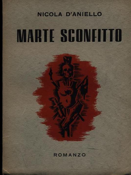 Marte sconfitto - Nicola D'Aniello - copertina