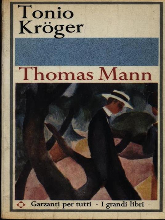 Thomas Mann - Tonio Kroger - copertina