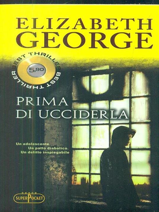 Prima di ucciderla - Elizabeth George - copertina