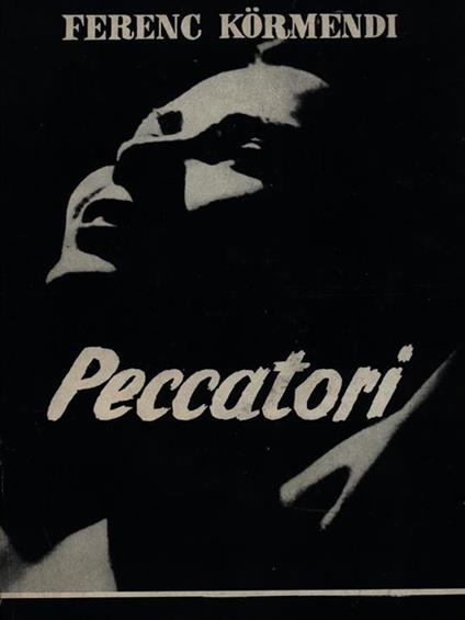 Peccatori - Ferenc Kormendi - copertina