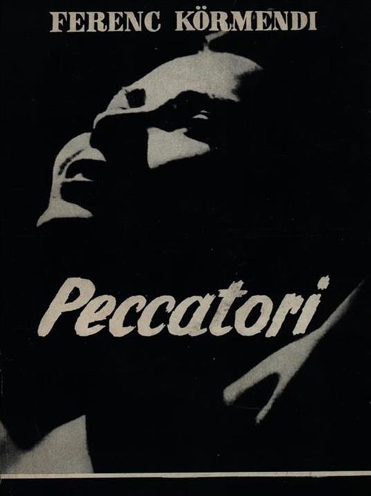 Peccatori - Ferenc Kormendi - copertina