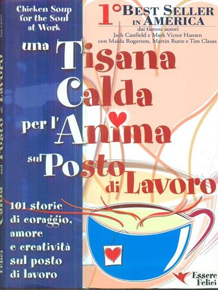 una tisana calda per l'anima sul posto di lavoro - copertina