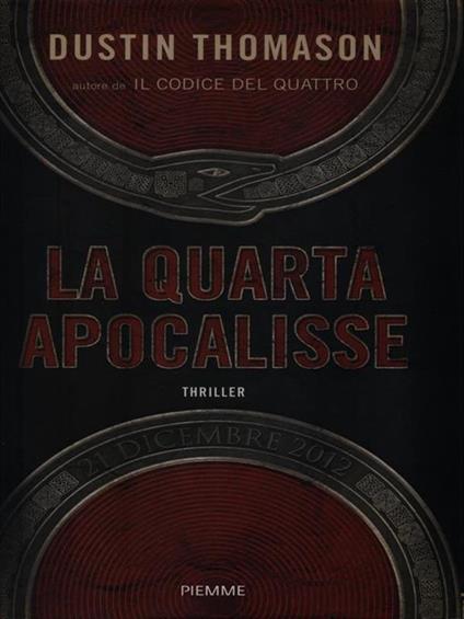 La quarta apocalisse - Dustin Thomason - copertina