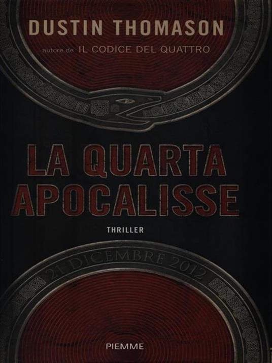 La quarta apocalisse - Dustin Thomason - copertina