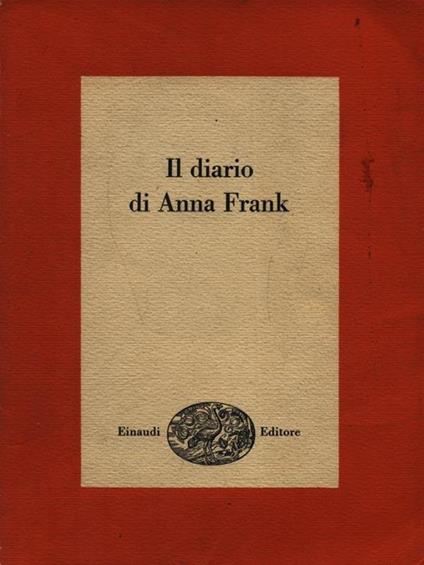 Il diario - Anne Frank - copertina