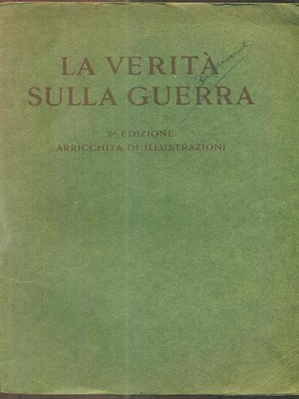 La verità sulla guerra - copertina