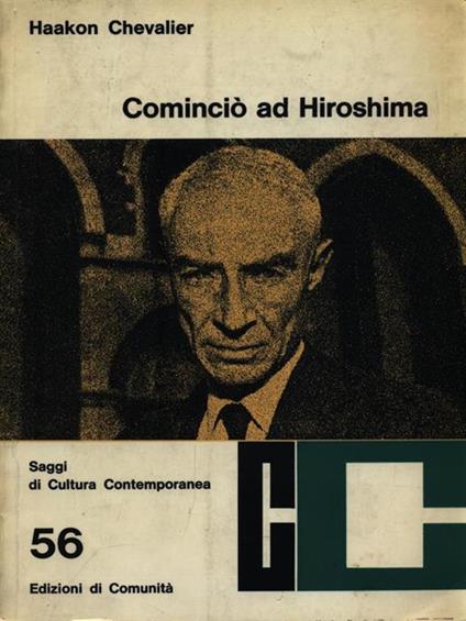 Cominciò ad Hiroshima - Haakon Chevalier - copertina