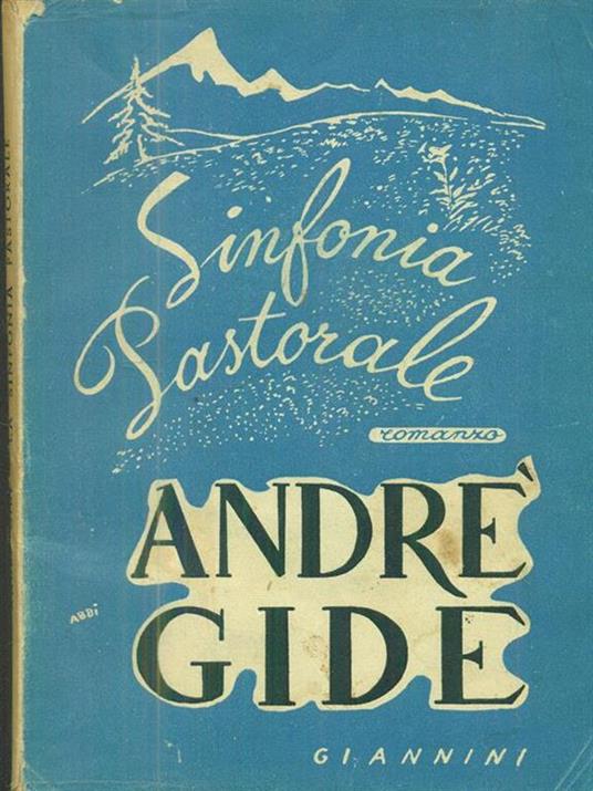 La sinfonia pastorale - André Gide - copertina
