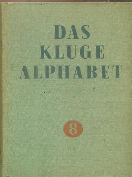 Das Kluge Alphabet 8 - copertina