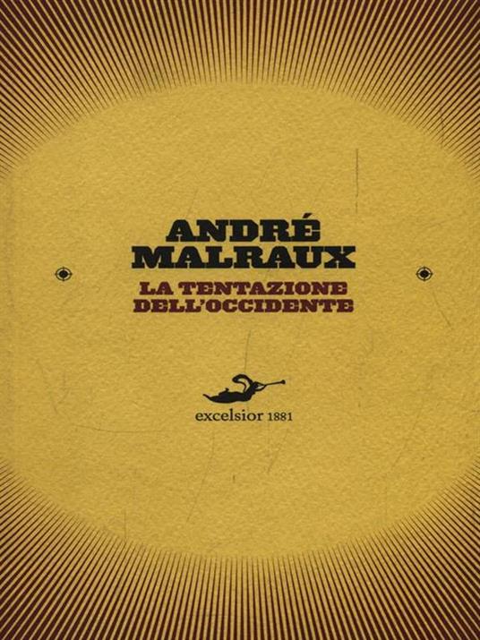 La tentazione dell'Occidente - André Malraux - copertina