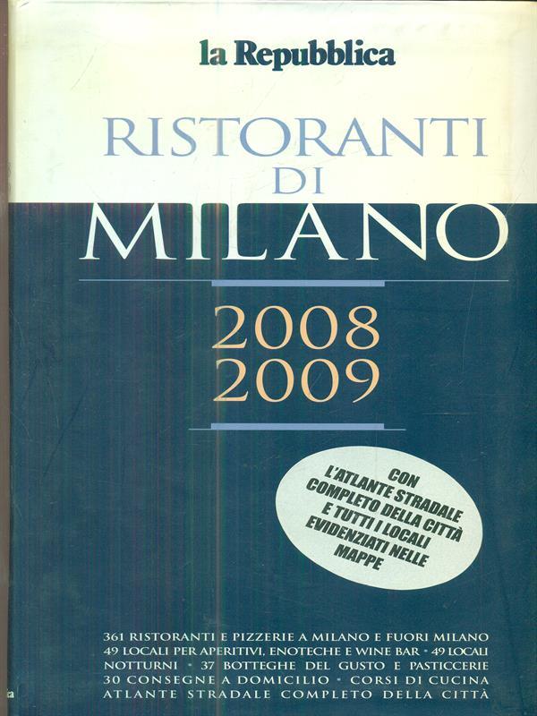 Ristoranti di Milano 2008 2009