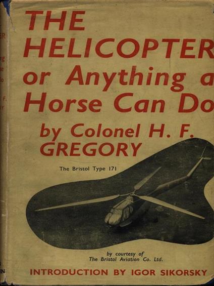 The Helicopter or Anything a Horse Can Do - copertina
