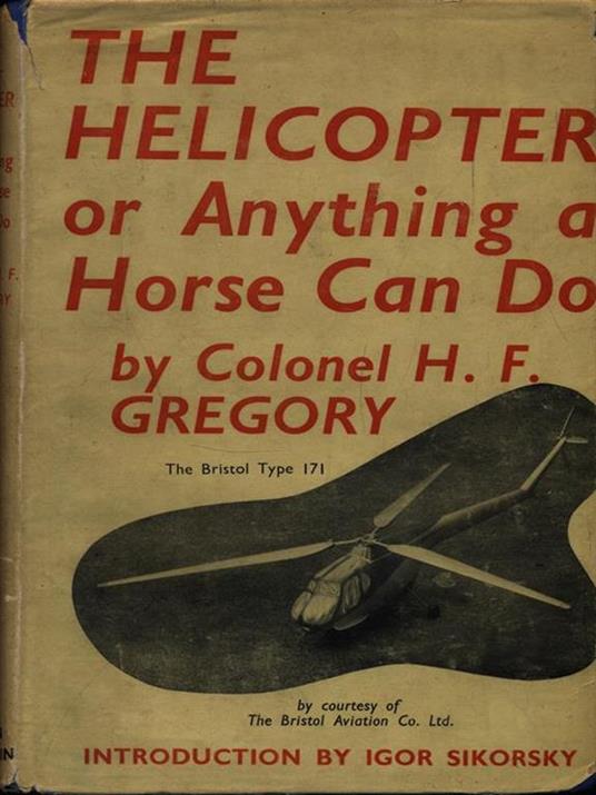 The Helicopter or Anything a Horse Can Do - copertina