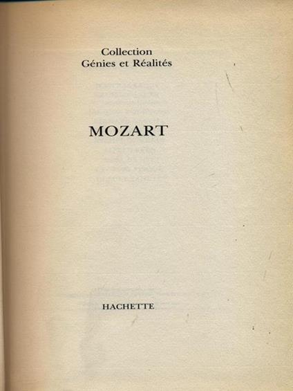 Mozart - copertina