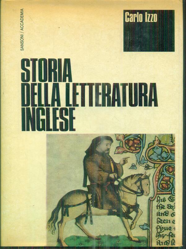 Storia della letteratura inglese..