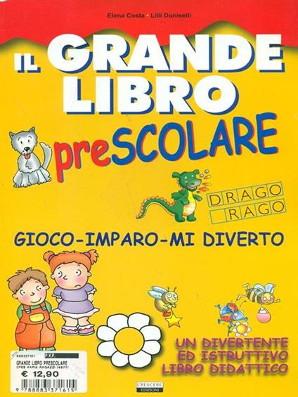 Il grande libro prescolare - copertina