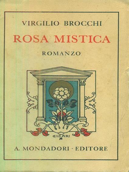 rosa mistica - Virgilio Brocchi - copertina