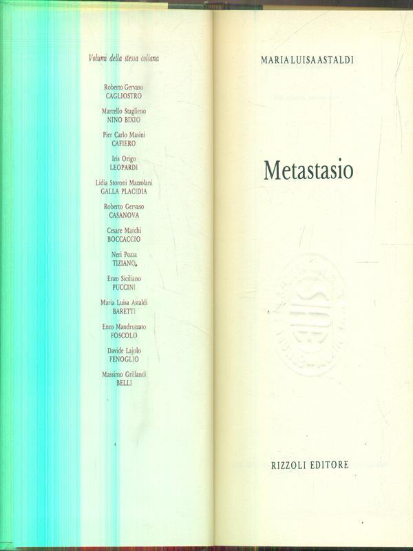 Metastasio
