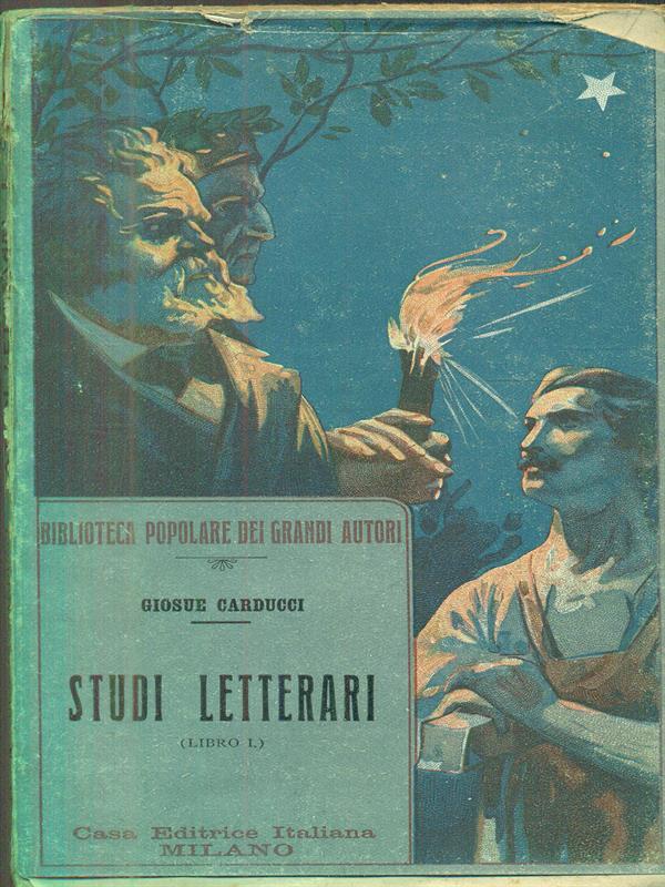 Studi letterari libro I