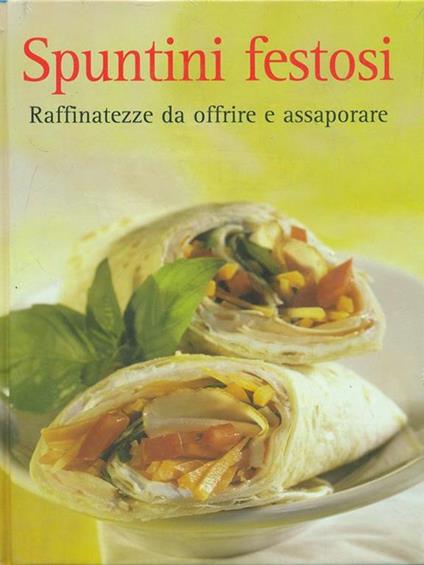 Spuntini festosi - copertina
