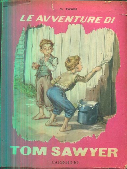 Le avventure di Tom Sawyer - Mark Twain - copertina
