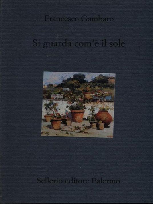 Si guarda com'è il sole - Francesco Gambaro - copertina