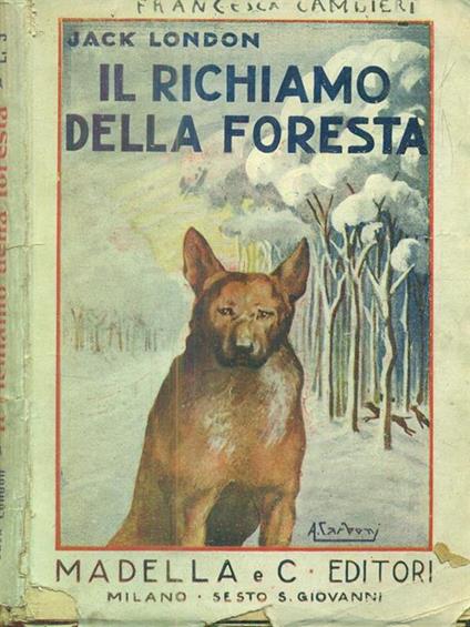 Il richiamo della foresta - Jack London - copertina