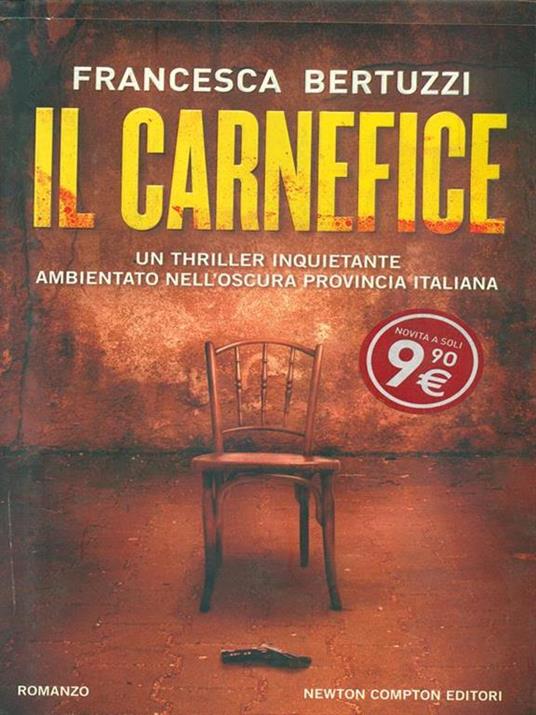 Il carnefice - Francesca Bertuzzi - copertina